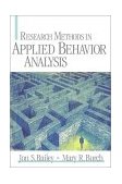 Research Methods in Applied Behavior Analysis  cover art