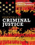 Essentials of Criminal Justice 8th 2012 9781111835569 Front Cover