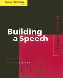 Building a Speech 6th 2006 Revised  9780495006572 Front Cover