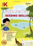 Kindergarten Page per Day: Reading Skills Consonant Sounds, Short Vowell Sounds, Beginning and Ending Sounds, Story Characters, Story Setting, Story Sequence 2012 9780307944573 Front Cover