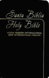 Holy Bible: Nueva Version International / New International Version, Black Leatherlike cover art