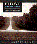 First Philosophy: Concise Edition, second Edition Fundamental Problems and Readings in Philosophy cover art