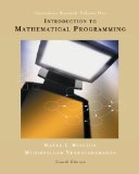 Introduction to Mathematical Programming Applications and Algorithms 4th 2002 9780534423575 Front Cover