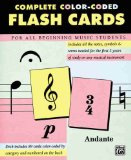 Complete Color-Coded Flash Cards For All Beginning Music Students, Flash Cards cover art