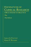 Foundations of Clinical Research Applications to Practice cover art