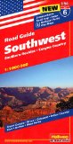 Hallwag USA Road Guide 06. Southwest 1: 1 000 000 Southern Rockies. Canyon Country. Straï¿½enkarte. Road Map. Index. National Parks. City Maps.: Grand Canyon, Bryce, Colorado, Indian Country, Zion, Arches, Mesa Verde  9783828307575 Front Cover