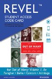 Revel for Out of Many A History of the American People, Volume 1 -- Access Card cover art