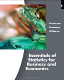 Essentials of Statistics for Business and Economics 6th 2010 9780538754576 Front Cover