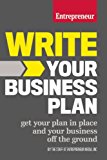 Write Your Business Plan Get Your Plan in Place and Your Business off the Ground  9781599185576 Front Cover