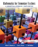 Mathematics for Elementary Teachers A Conceptual Approach cover art