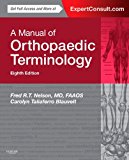 Manual of Orthopaedic Terminology  cover art