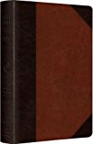ESV Reference Bible, Red Letter (TruTone, Brown/Cordovan, Portfolio Design)  9781433545580 Front Cover