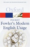 Pocket Fowler's Modern English Usage  cover art