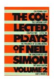 Collected Plays of Neil Simon Volume 2 1986 9780452263581 Front Cover