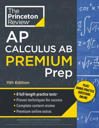 REV.AP CALCULUS AB PREMIUM PREP 2024  9780593517581 Front Cover