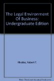 Legal Environment of Business Undergraduate Edition  cover art