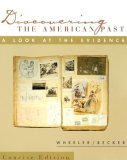 Discovering the American Past A Look at the Evidence 4th 1999 Brief Edition  9780618011582 Front Cover