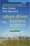 Values-Driven Business How to Change the World, Make Money, and Have Fun 2006 9781576753583 Front Cover