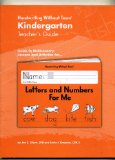 Learning Without Tears - Letters and Numbers for Me Teacher's Guide, Current Edition - Handwriting Without Tears Series - Kindergarten Writing Book - Capital Letters, Numbers - For School or Home Use 1st 9781891627583 Front Cover