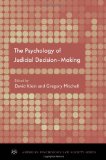 Psychology of Judicial Decision Making  9780195367584 Front Cover
