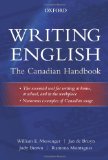 Writing English The Canadian Handbook  9780195446586 Front Cover
