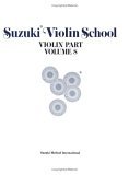 Suzuki Violin School, Vol 8 Violin Part cover art