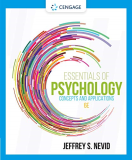 Essentials of Psychology: Concepts and Applications  9780357375587 Front Cover