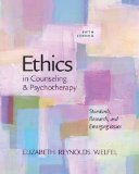 Ethics in Counseling and Psychotherapy 5th 9780840028587 Front Cover
