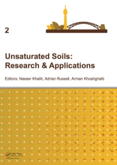 Unsaturated Soils: Research and Applications 2014 9781315749587 Front Cover