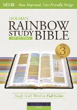 NIV Rainbow Study Bible, Purple LeatherTouch Indexed  9781433616587 Front Cover