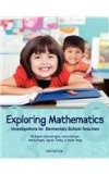 Exploring Mathematics Investigations for Elementary School Teachers cover art