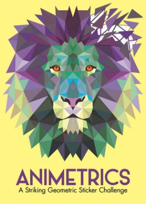 Animetrics A Striking Geometric Sticker Challenge  9781780554587 Front Cover