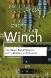 Idea of a Social Science and Its Relation to Philosophy  cover art