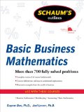 Schaum's Outline of Basic Business Mathematics, 2ed 2nd 2009 9780071611589 Front Cover