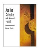 Applied Calculus with Microsoft Excel 4th 1999 9780534370589 Front Cover