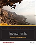 Investments Analysis and Management cover art