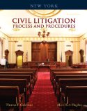 New York Civil Litigation Process and Procedures 2nd 9780132374590 Front Cover