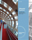 Differential Equations, International Edition (with de Tools Printed Access Card) 4th 9781133110590 Front Cover