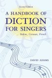 Handbook of Diction for Singers Italian, German, French cover art