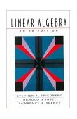 Linear Algebra 3rd 9780132338592 Front Cover