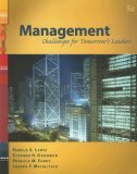 Management Challenges for Tomorrow's Leaders 5th 2006 9780324302592 Front Cover