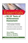 Essentials of WJ III Tests of Achievement Assessment  9780471330592 Front Cover