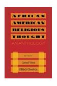 African American Religious Thought An Anthology  9780664224592 Front Cover
