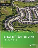 AutoCAD Civil 3D 2016 Essentials Autodesk Official Press  9781119059592 Front Cover