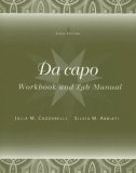 Workbook/Lab Manual for Da Capo, 6th 6th 2006 9781413018592 Front Cover