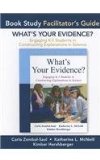 Facilitator's Guide for What's Your Evidence? Engaging K-5 Children in Constructing Explanations in Science cover art