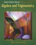 Algebra and Trigonometry 2nd 2005 9780495013594 Front Cover