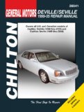 Chilton's General Motors Deville/Seville 1999-05 Repair Manual 2007 9781563926594 Front Cover