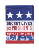 Secret Lives of the U. S. Presidents Trivia Card Game 2004 9781931686594 Front Cover