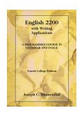 English 2200 with Writing Applications A Programmed Course in Grammar and Usage
